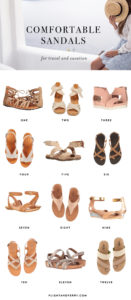 12 Highly Rated, Comfortable Sandals for Travel - Flight and Ferry